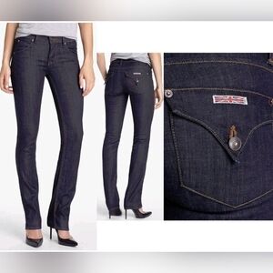 Hudson Jeans Dark Indigo Straight Leg Women's Jeans Carly Straight NWOT!